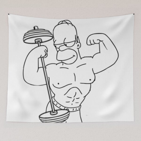 Item preview, Simpsons Gym designed and sold by impac8designs.