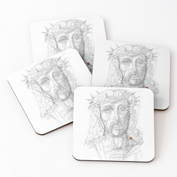 Item preview, Jesus Crowned With Thorns (Original Drawing by ACCI) designed and sold by VanyssaGraphics.