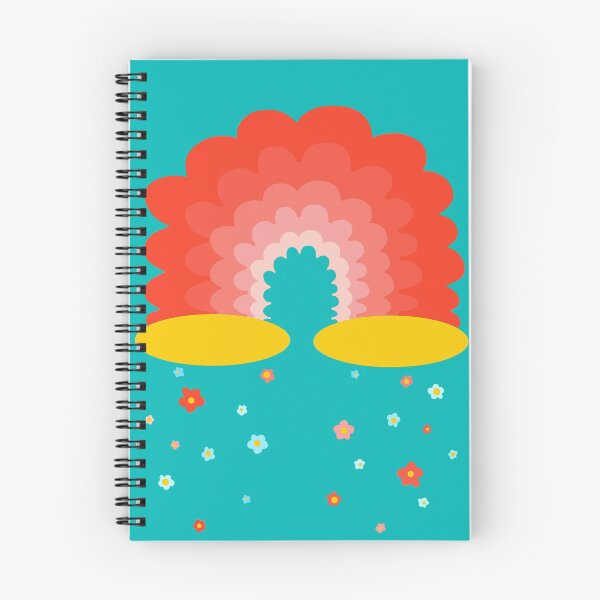 Item preview, Rainbow with Orange Flowers designed and sold by Maddie Feeney.