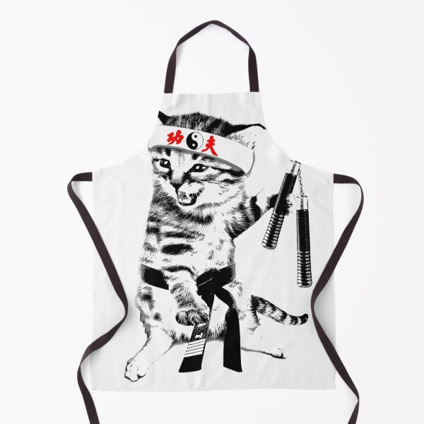 Item preview, Kung Fu Cat designed and sold by CattleandCrow.