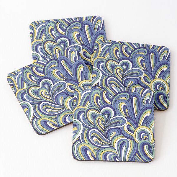 Item preview, Colorful Crazy Lines Pattern designed and sold by mischellero.