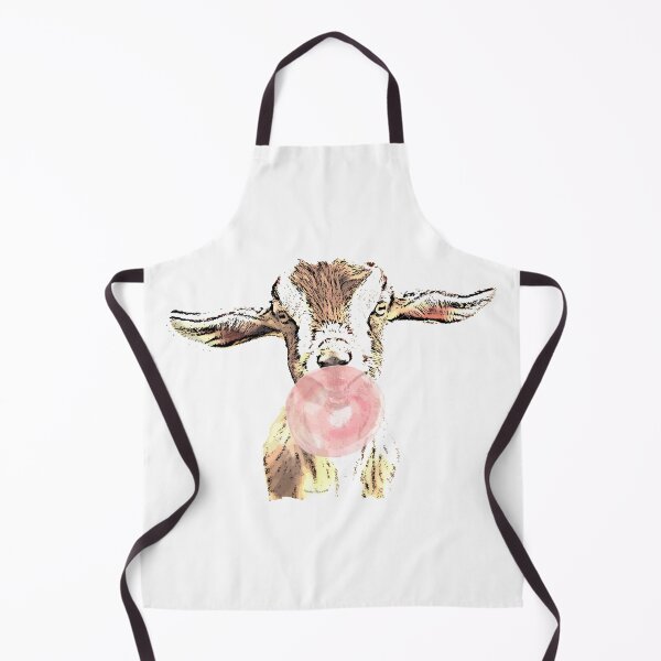 Item preview, Funny Airplane Ears Goat With Pink Bubblegum designed and sold by IconicTee.