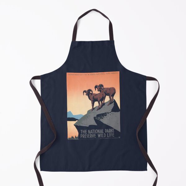 Item preview, The National Parks Preserve Wild Life - 1937 WPA designed and sold by warishellstore.