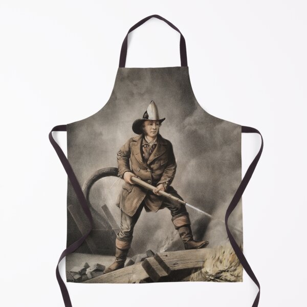 Item preview, The American Fireman - Facing the Enemy - 1858 designed and sold by warishellstore.