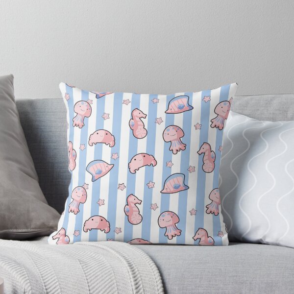 Party Under the Sea Throw Pillow