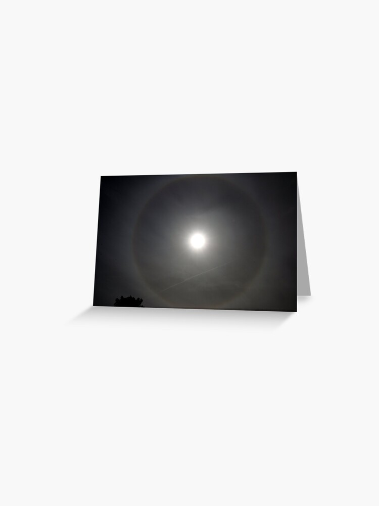Thumbnail 1 of 2, Greeting Card, Sun Halo designed and sold by hartrockets.