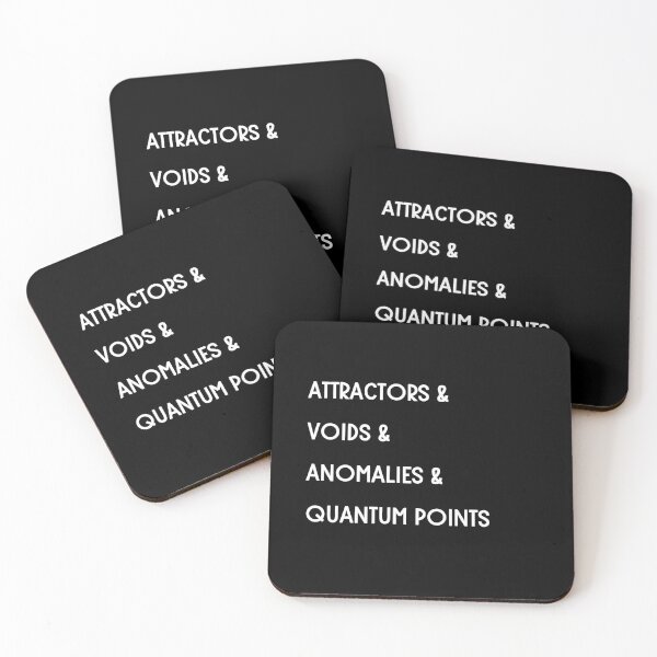Item preview, Attractors and Voids and Anomalies and Quantum Points - Randonaut designed and sold by tinyteacups.