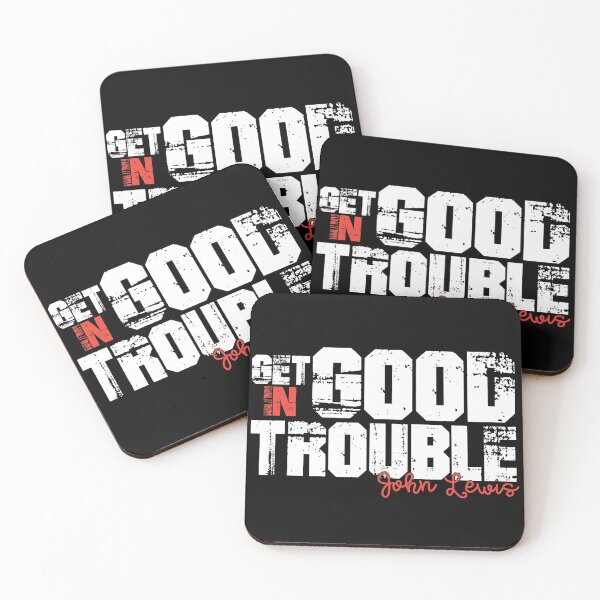 Item preview, get in good trouble designed and sold by NovaTees.