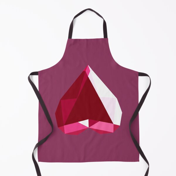 Item preview, Spinel Heart Gem designed and sold by UkiyoeP.