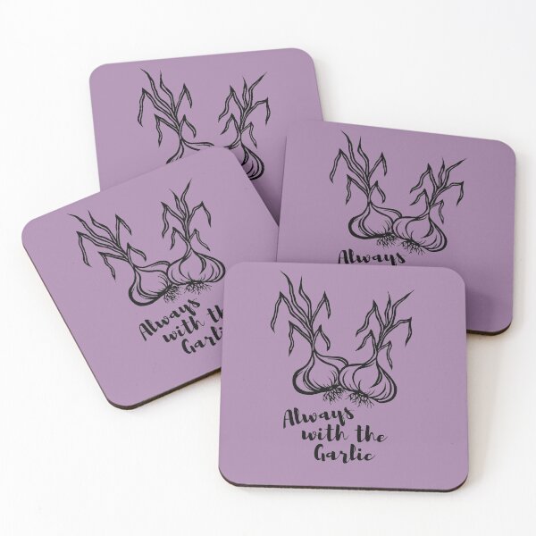 Item preview, Always with the Garlic | Garlic Bulbs Design designed and sold by Monochromatics by Corie Mae Dark.