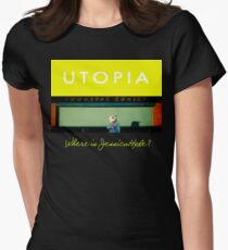 Utopia - T-Shirt - Where Is Jessica Hyde? Women's Fitted T-Shirt