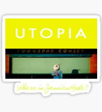 Utopia - T-Shirt - Where Is Jessica Hyde? Sticker