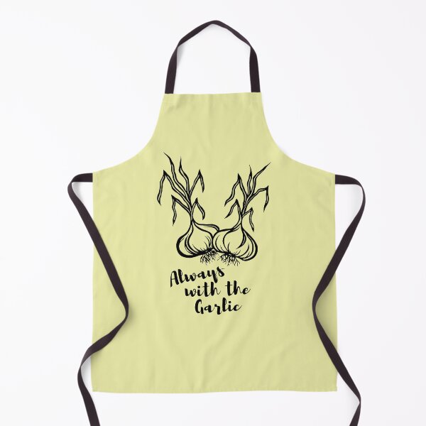 Item preview, Always with the Garlic | Garlic Bulbs Design designed and sold by Monochromatics by Corie Mae Dark.