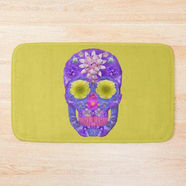 Item preview, Flower Skull 5 designed and sold by GobaFineArts.