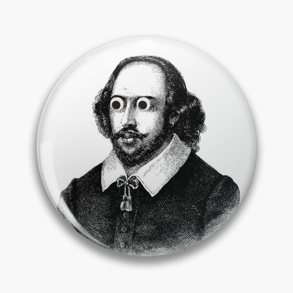 Item preview, Googly Eyed Shakespeare designed and sold by Hayley Haggerty.