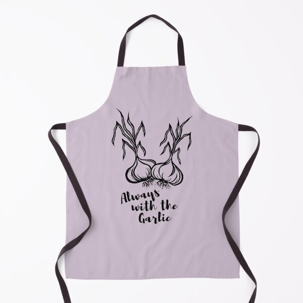 Item preview, Always with the Garlic | Garlic Bulbs Design designed and sold by Monochromatics by Corie Mae Dark.