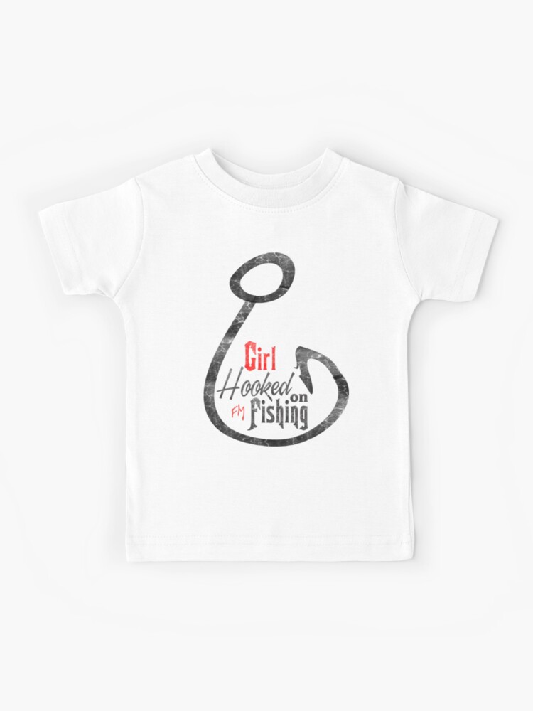 Ladies Fly Fishing Design | Kids T-Shirt