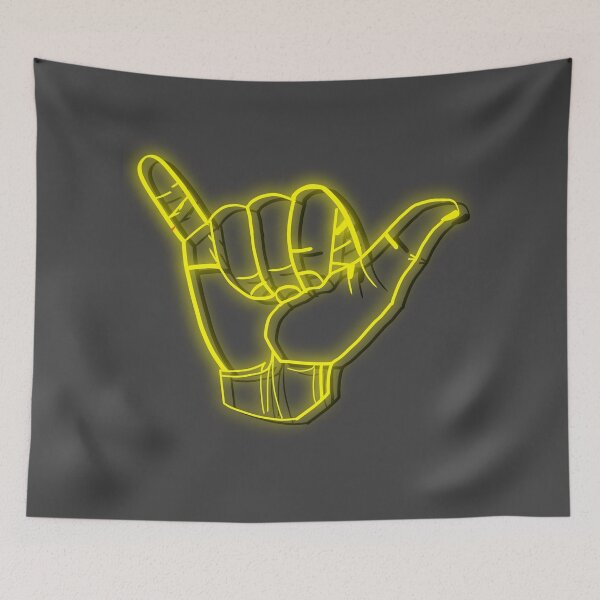 Item preview, Vsco Neon Sign - Yellow designed and sold by DigitalartbyD.