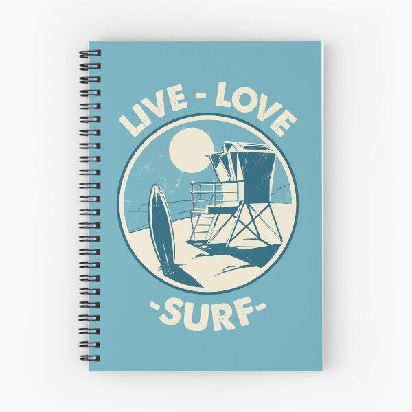 Item preview, Live, Love and Surf designed and sold by CoolSilhouettes.