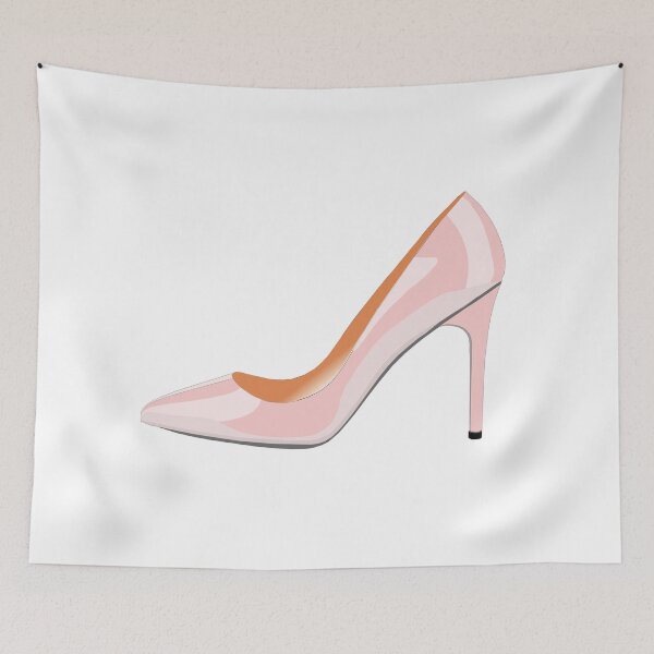 Item preview, High Heeled shoe in Rose Quartz designed and sold by DavidASmith.