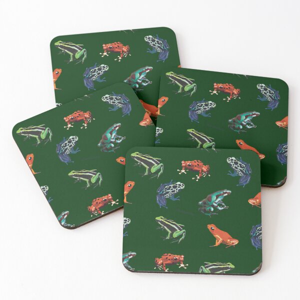 Item preview, Poison Dart Frogs designed and sold by Alawstrations.
