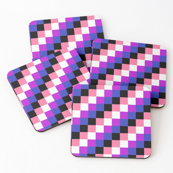 Artikelvorschau, Genderfluid Pride Pattern entworfen und verkauft von OneGayFeline.