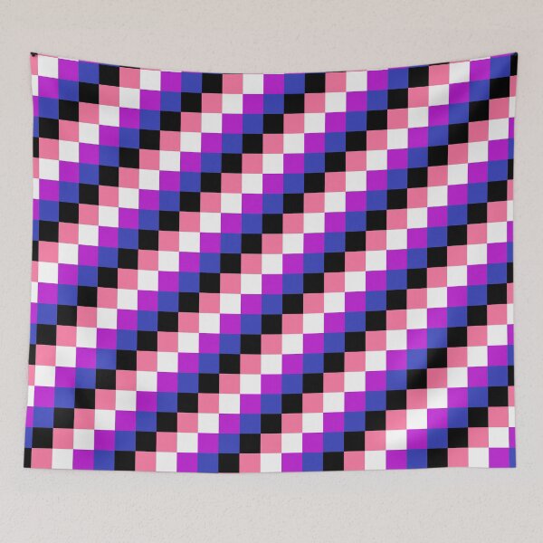 Item preview, Genderfluid Pride Pattern designed and sold by OneGayFeline.