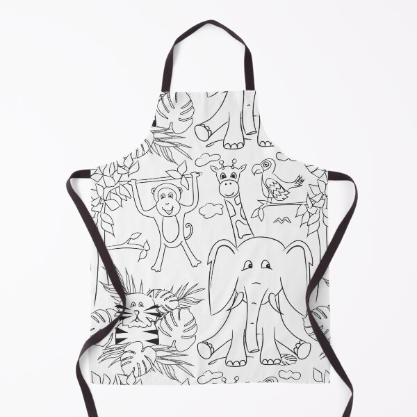 Item preview, Jungle Animals Illustration designed and sold by whyitsme.