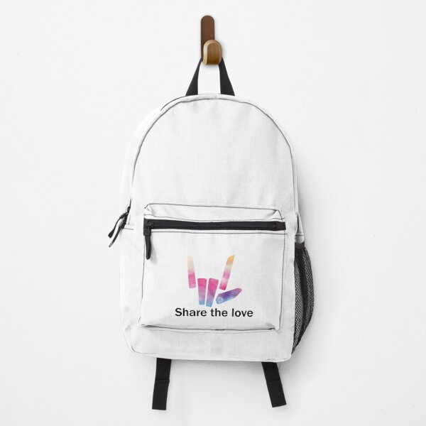 Item preview, Share the Love Watercolor Colorful Style designed and sold by tinypurpleland.