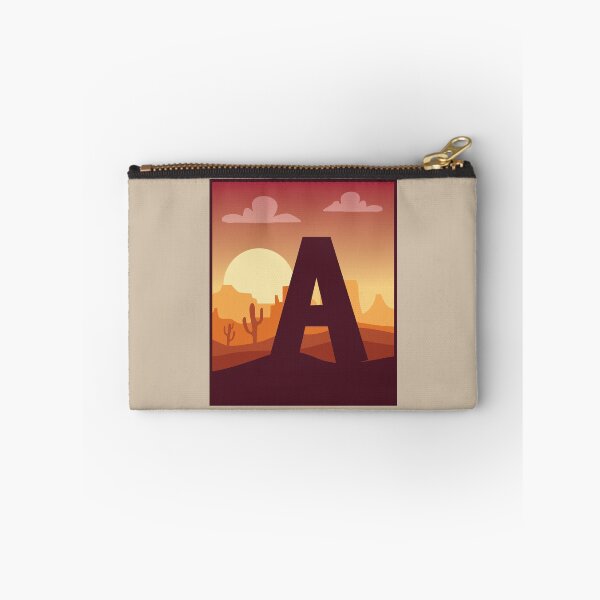 Item preview, Letter A - In The Desert designed and sold by pixelinga.