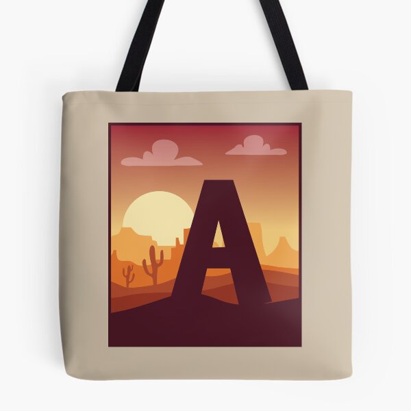 Artikelvorschau, Letter A - In The Desert entworfen und verkauft von pixelinga.