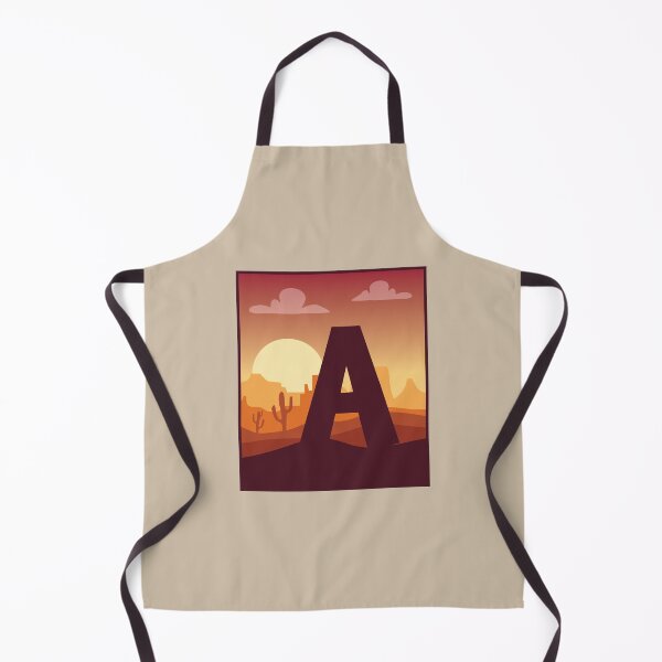 Item preview, Letter A - In The Desert designed and sold by pixelinga.