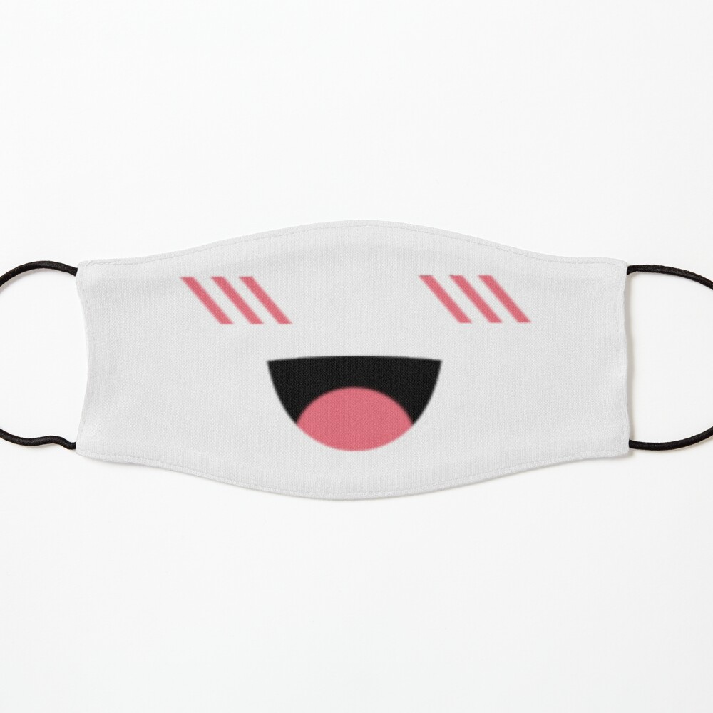 Super Happy Face Roblox Mask Mask By Ishinelexi Redbubble - kawaii kitty roblox