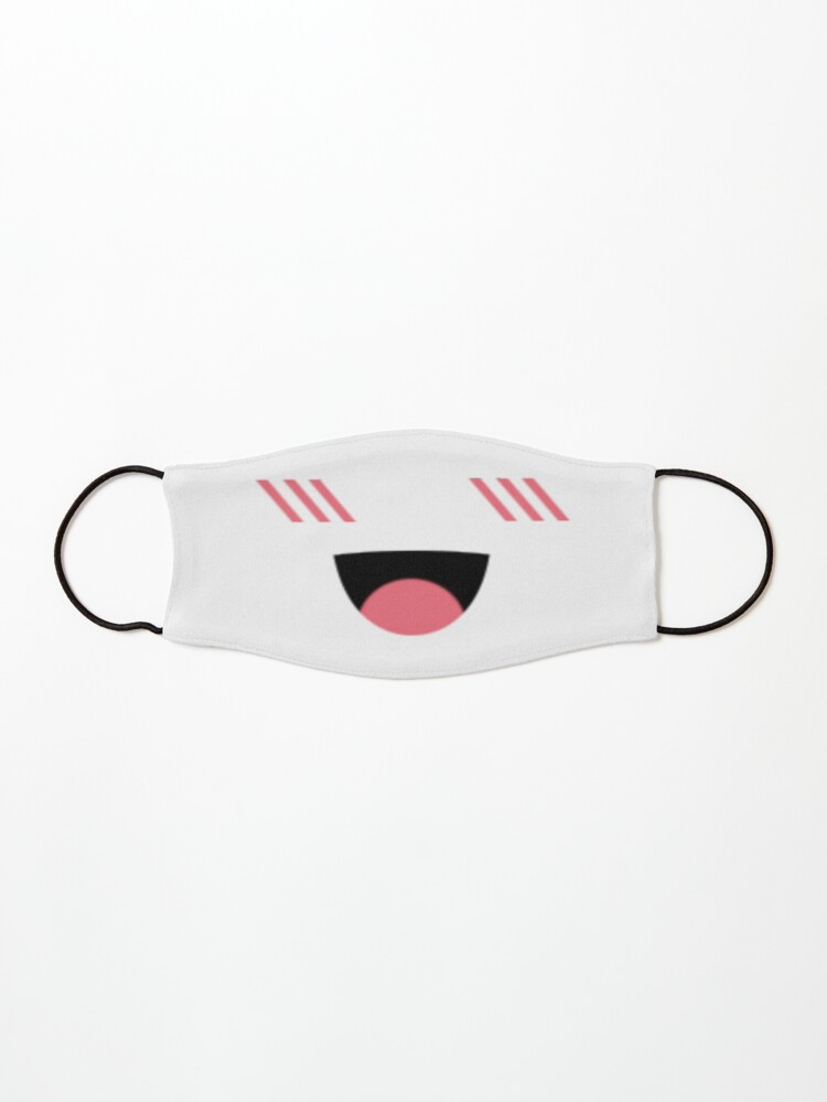 Super Happy Face Roblox Mask Mask By Ishinelexi Redbubble - anime cute face roblox