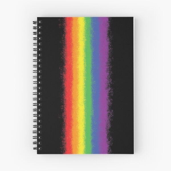 Artikelvorschau, Pride Rainbow Spray Paint Pattern entworfen und verkauft von LushCatDesign.