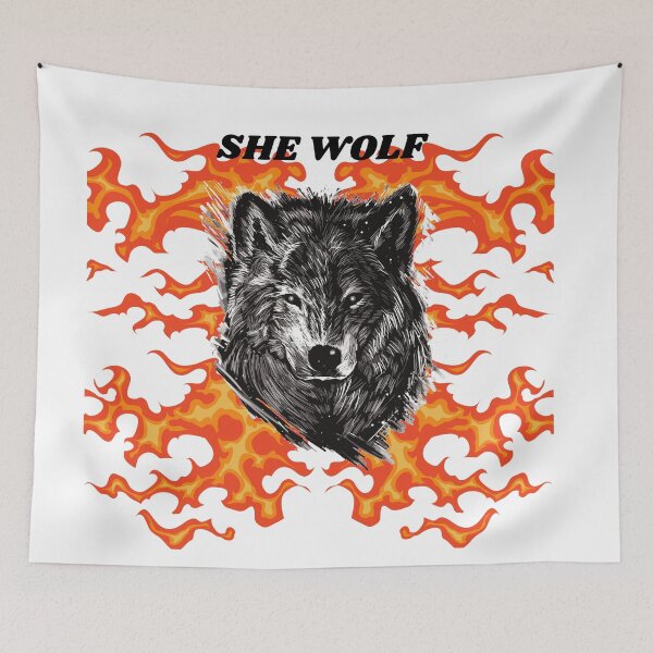 Item preview, Wolf designs. She-wolf  designed and sold by Stingchic.