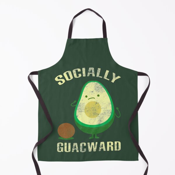 Item preview, Socially Guacward Avocado designed and sold by CattleandCrow.