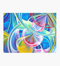 mornin dew drops Photographic Print