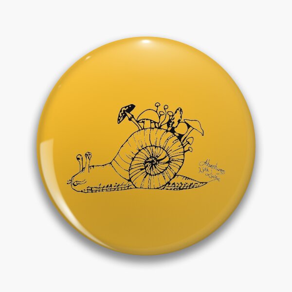 Item preview, Snail drawing designed and sold by AdventuresLuise.