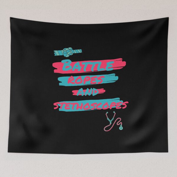 Item preview, "Battle ropes and stethoscopes" design designed and sold by NelRalp.