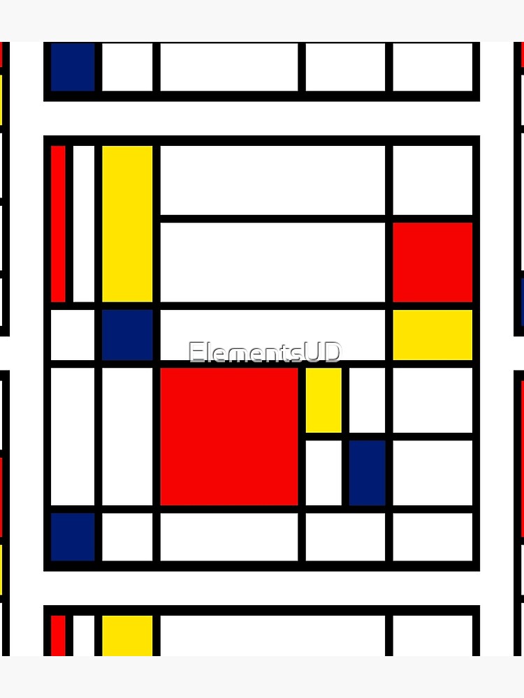 Mondrian Composition by ElementsUD