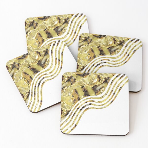 Item preview, Golden fine abstract designed and sold by oxoxoxo.