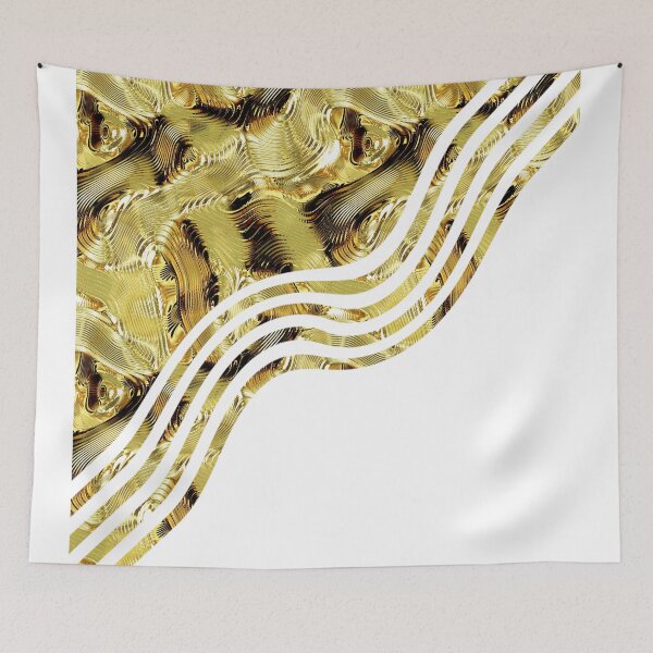 Item preview, Golden fine abstract designed and sold by oxoxoxo.