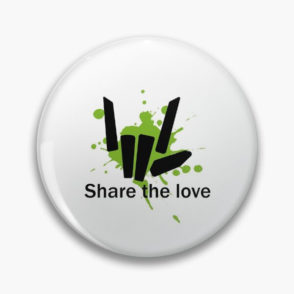Item preview, Share the Love Green Style designed and sold by tinypurpleland.