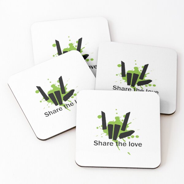 Item preview, Share the Love Green Style designed and sold by tinypurpleland.