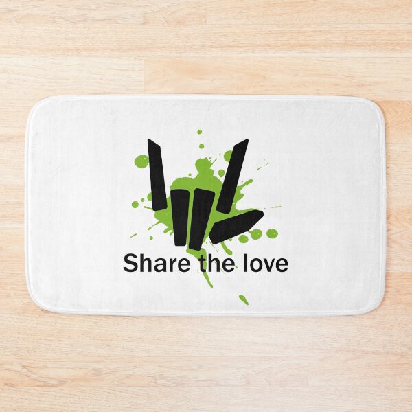 Item preview, Share the Love Green Style designed and sold by tinypurpleland.