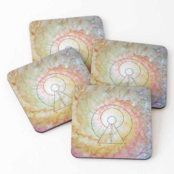 Aperçu de l'œuvre Arc-en-ciel Galaxy Tie Die IDIC créée et vendue par RadiantArray.