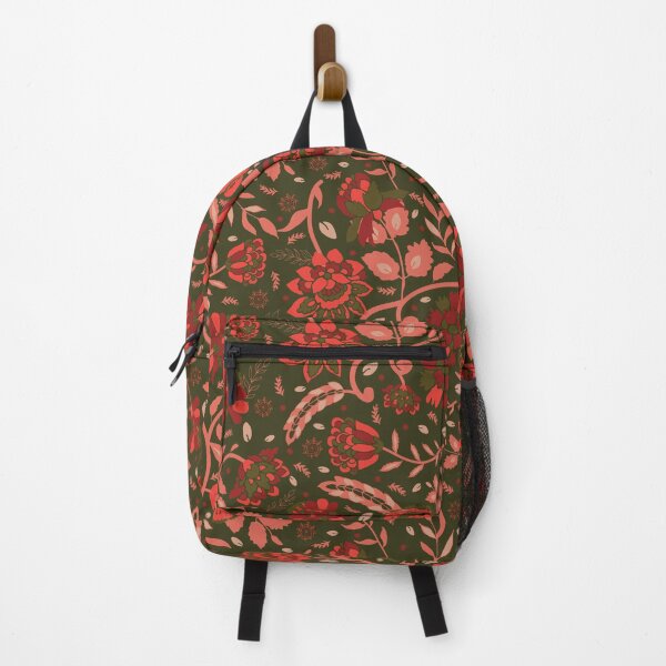 Item preview, Chintz Dark Green designed and sold by creativepine.