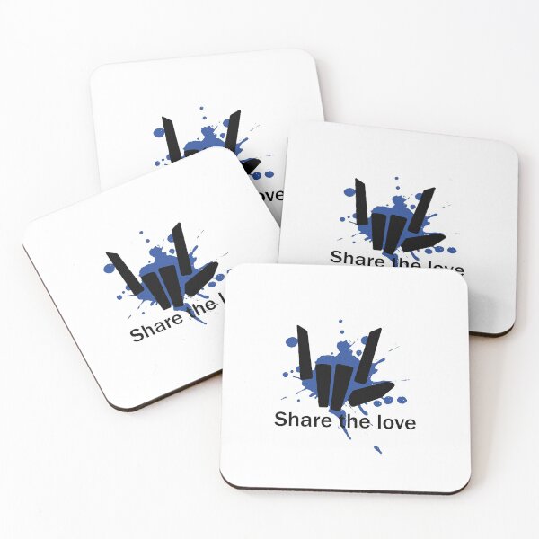 Item preview, Share the Love Blue Style designed and sold by tinypurpleland.