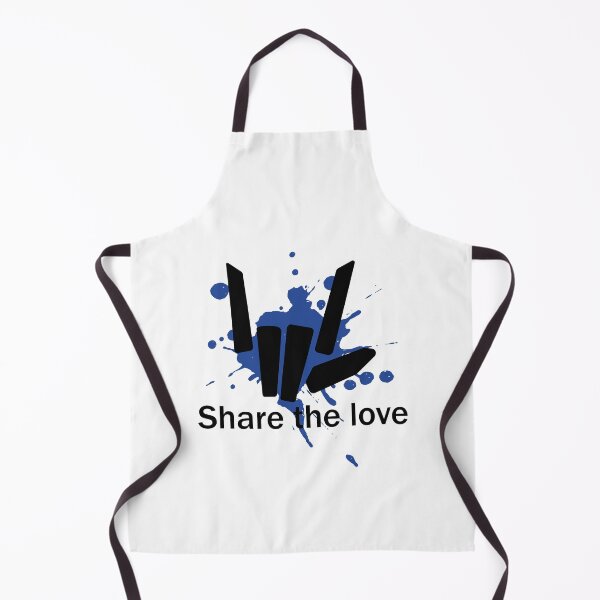 Item preview, Share the Love Blue Style designed and sold by tinypurpleland.